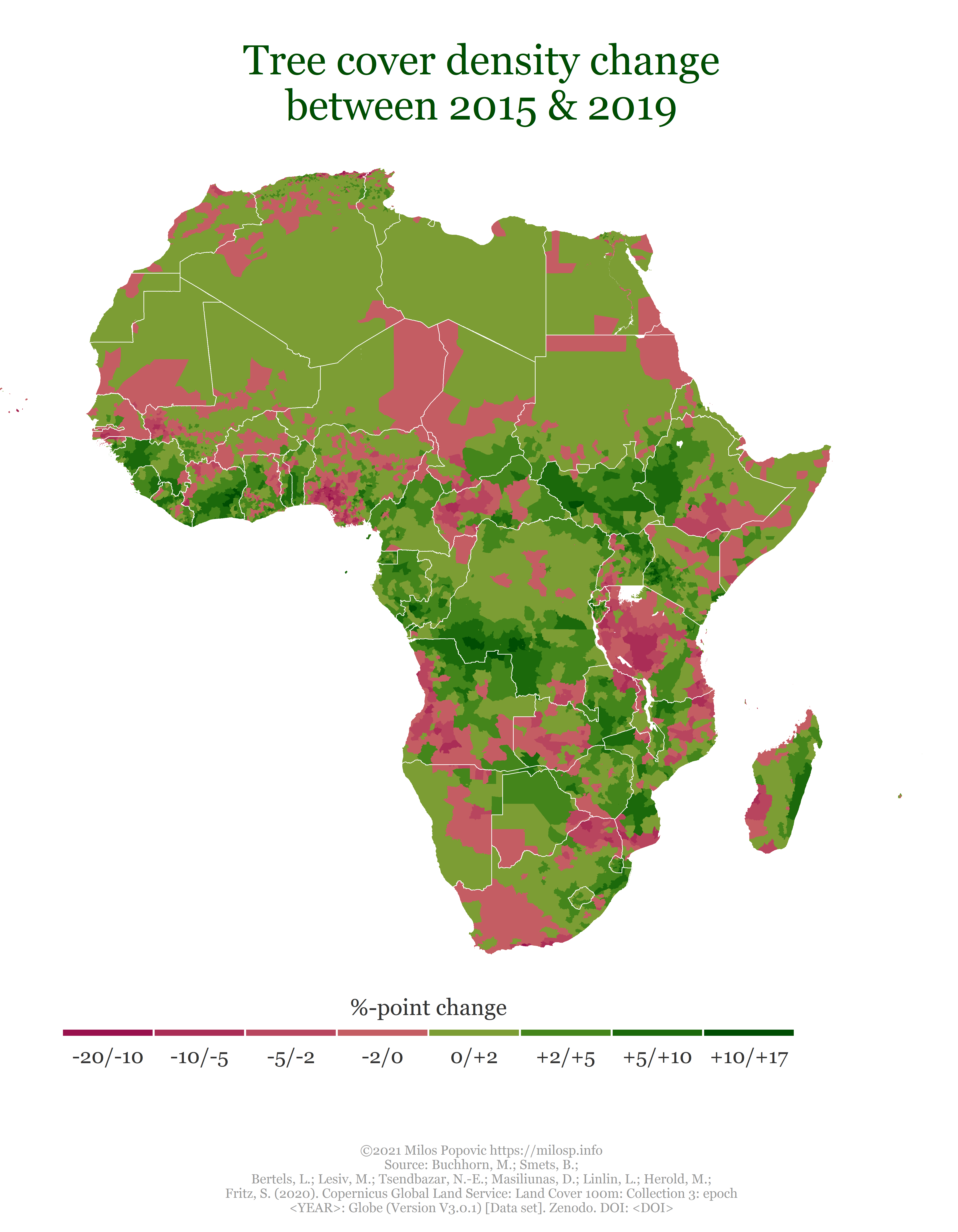 Deforestration is a key factor in carbon emission, because trees store so much carbon. Any path to net zero carbon emission requires a vast re-forestration of the Earth.